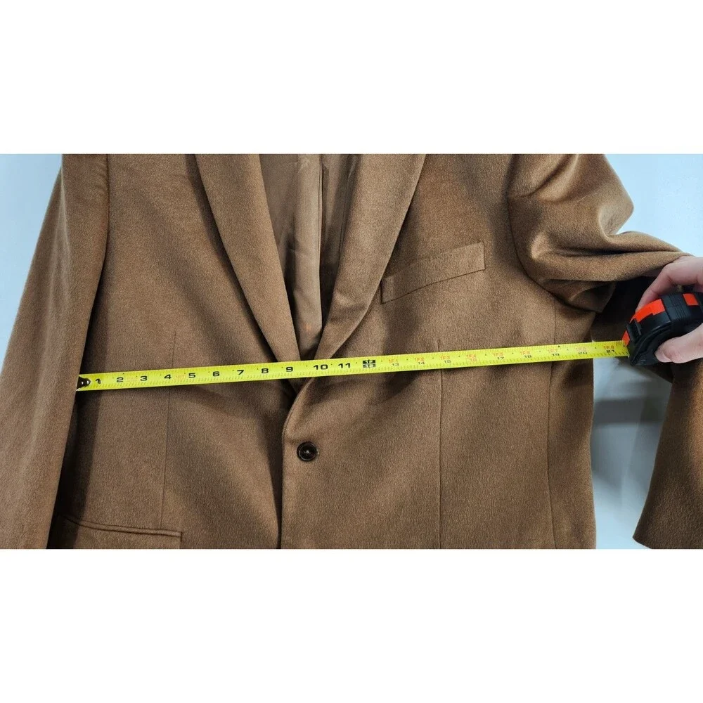 Patrick James 100% Cashmere 44R Brown Conner SC‎ Sports Coat Blazer